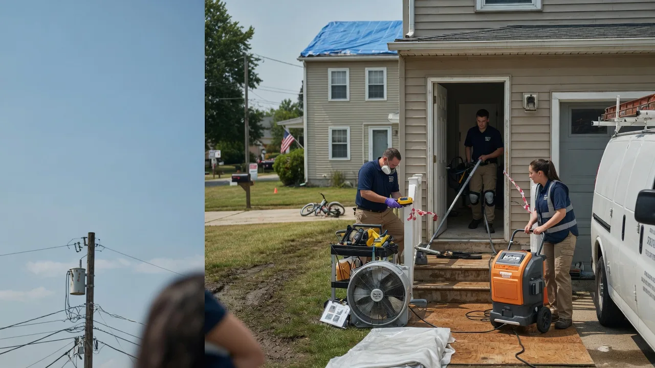 Water Damage Repair in Hamptonville, NC near me